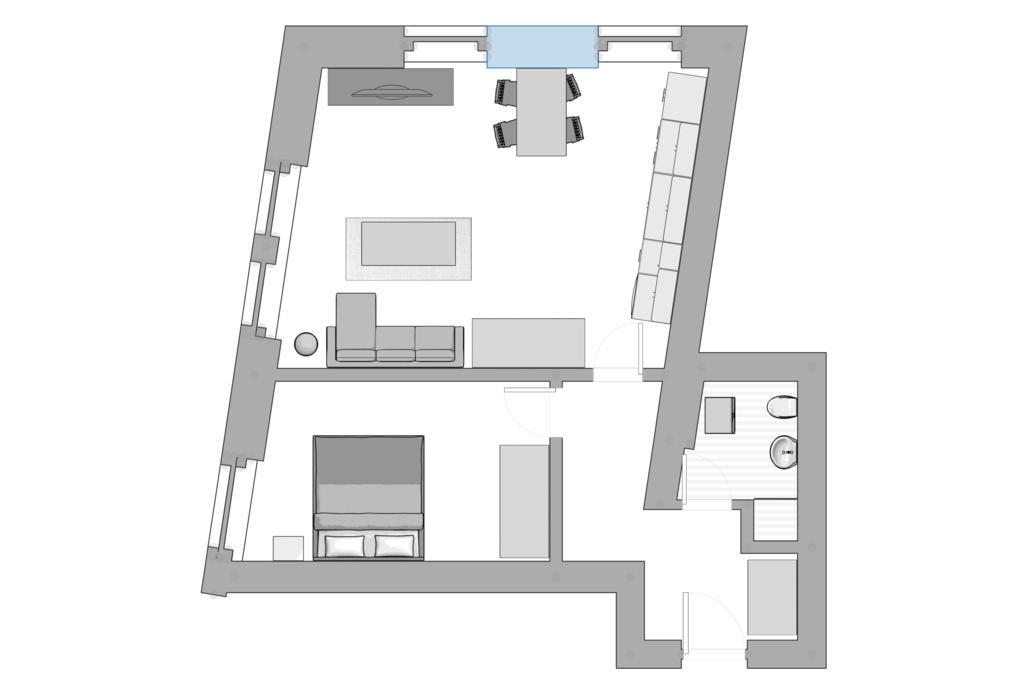 Apartment Vltavska B Prag Eksteriør billede